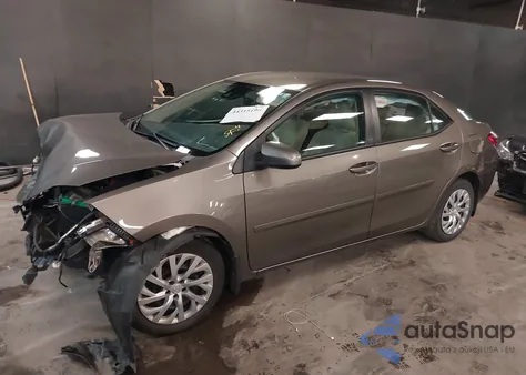 2017 Toyota Corolla Le from USA, damaged, VIN 2T1BURHE1HC920920